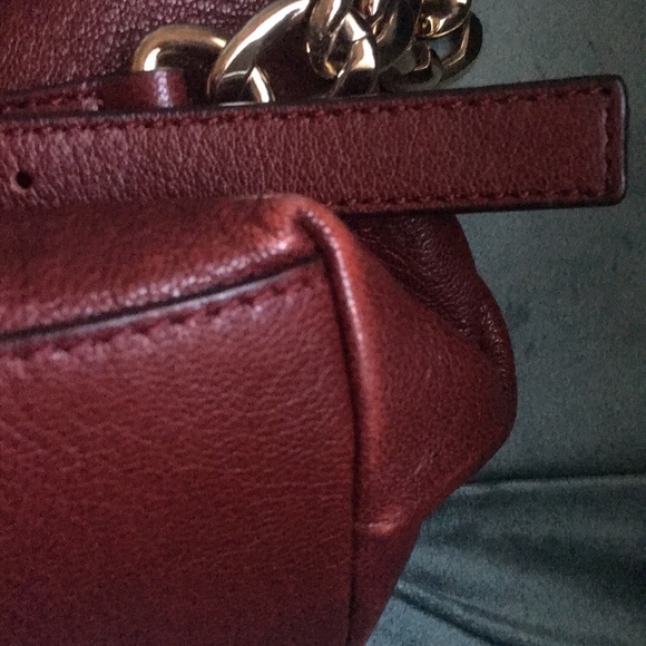 Michael Kors Purse in Buttery Soft Burgundy - Picture 7 of 8